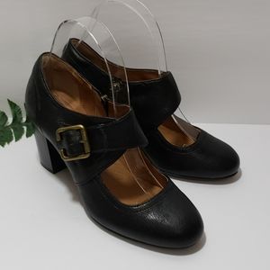 Clarks Indigo "Town Club" Mary Jane Heels 6.5 EUC